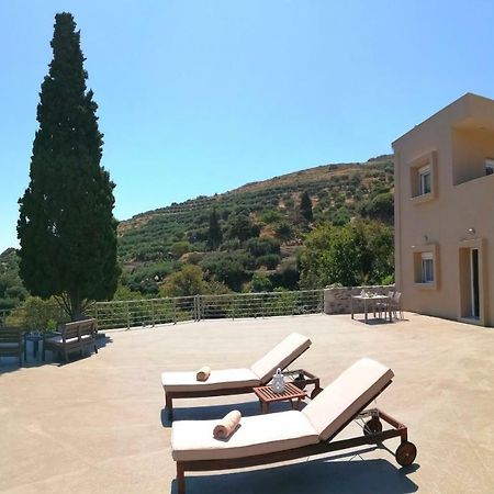 Villa Irini - Cretan Luxury Villa With Amazing View Paraspori  외부 사진