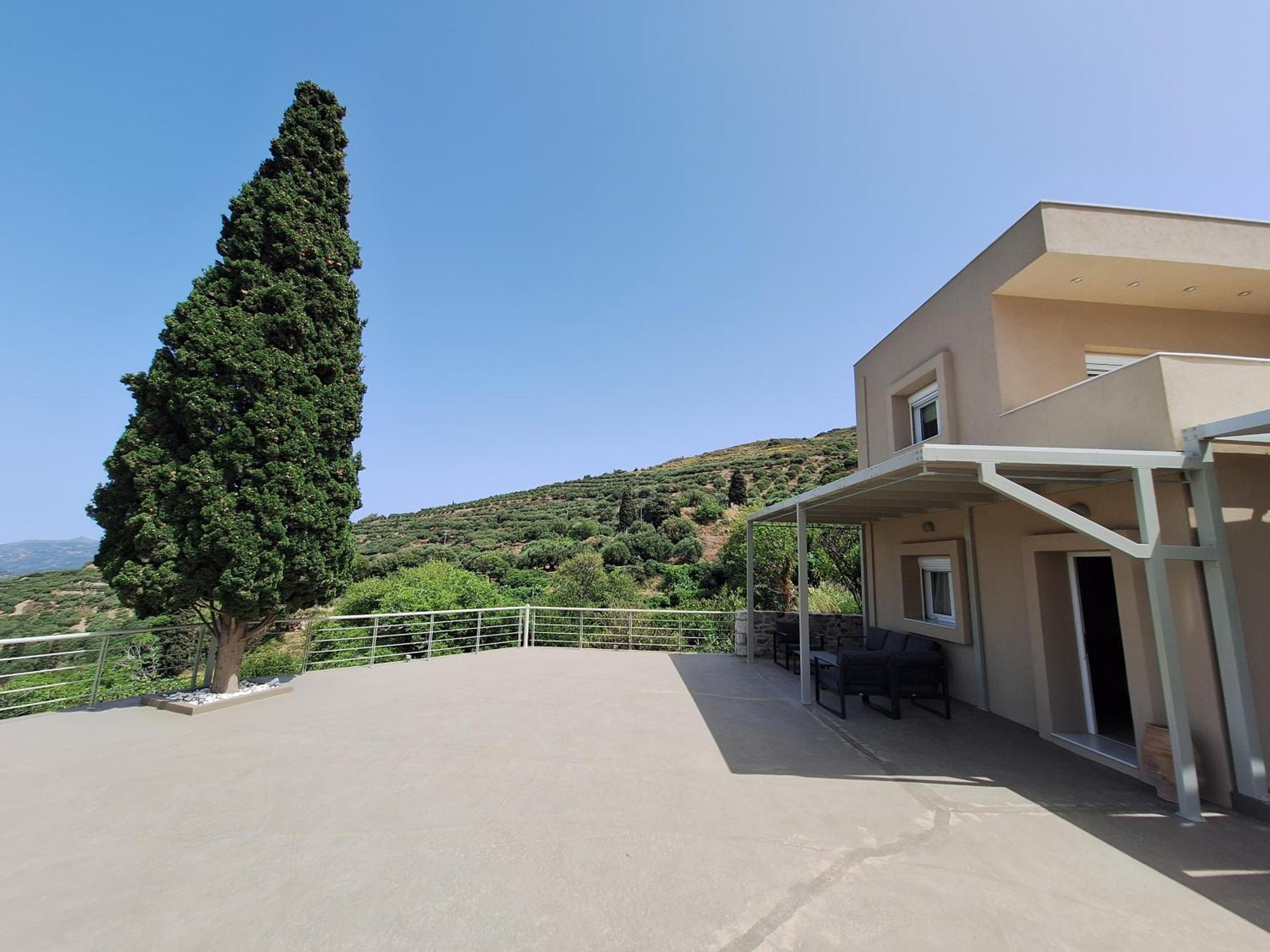 Villa Irini - Cretan Luxury Villa With Amazing View Paraspori  외부 사진