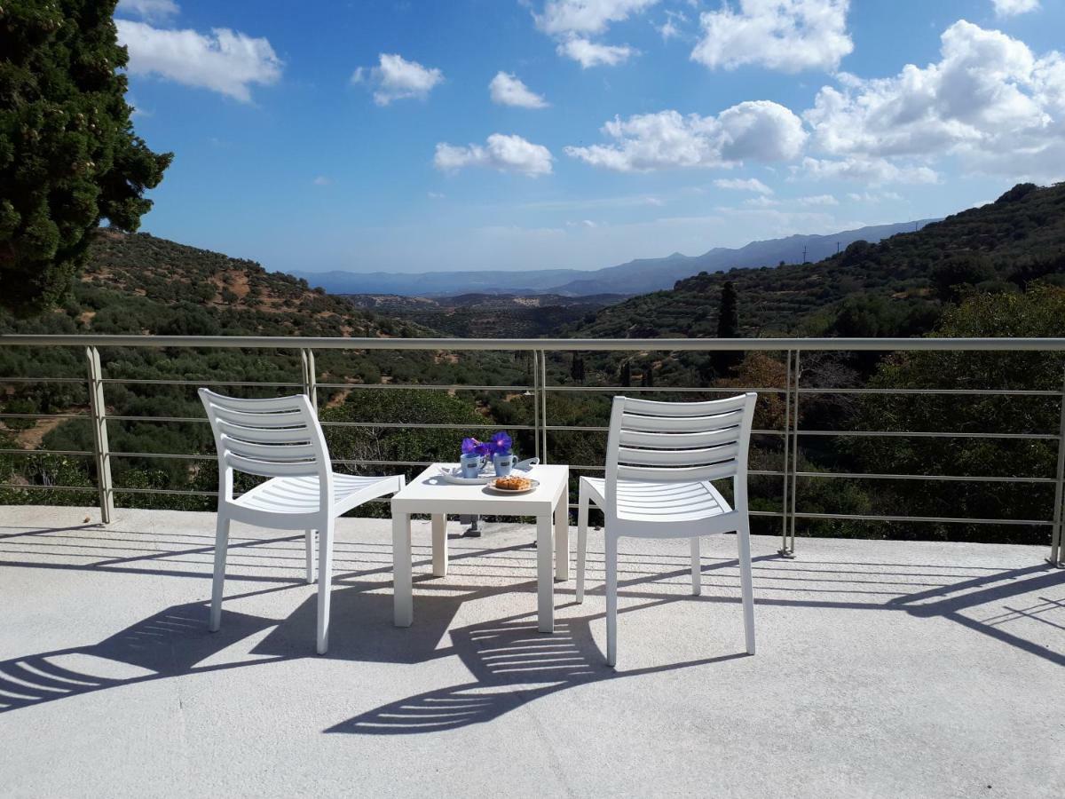 Villa Irini - Cretan Luxury Villa With Amazing View Paraspori  외부 사진