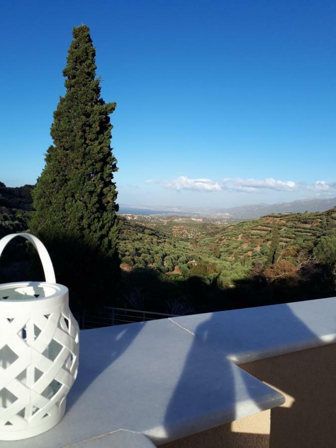 Villa Irini - Cretan Luxury Villa With Amazing View Paraspori  외부 사진