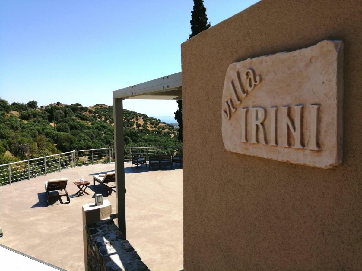 Villa Irini - Cretan Luxury Villa With Amazing View Paraspori  외부 사진