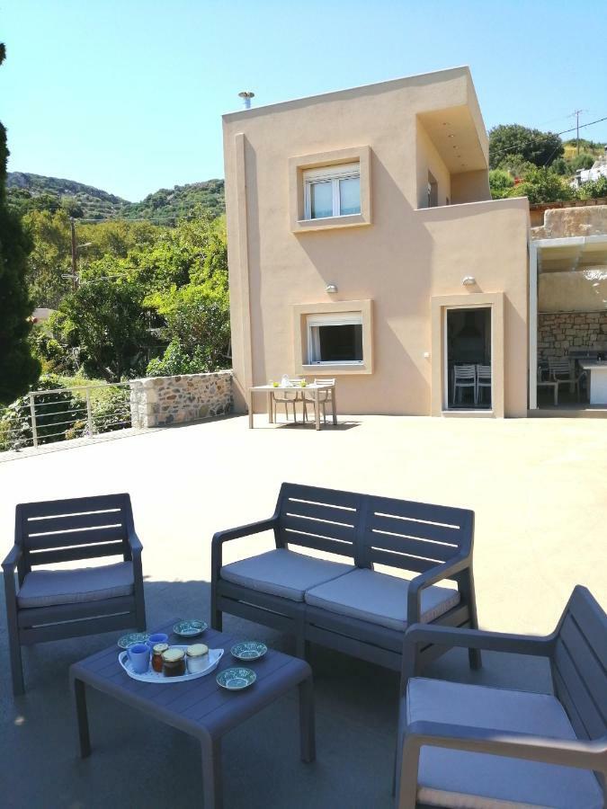 Villa Irini - Cretan Luxury Villa With Amazing View Paraspori  외부 사진