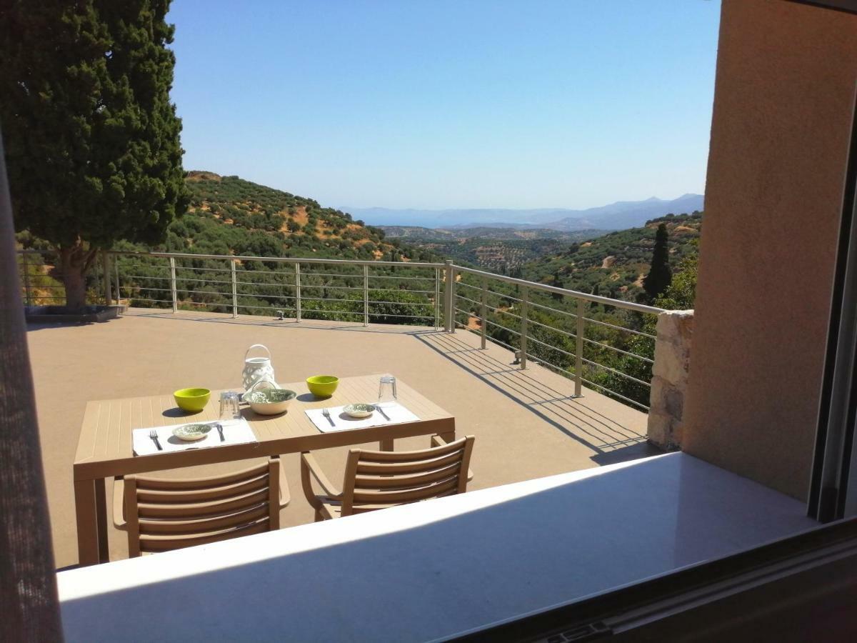Villa Irini - Cretan Luxury Villa With Amazing View Paraspori  외부 사진