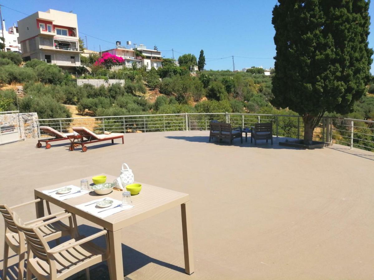 Villa Irini - Cretan Luxury Villa With Amazing View Paraspori  외부 사진